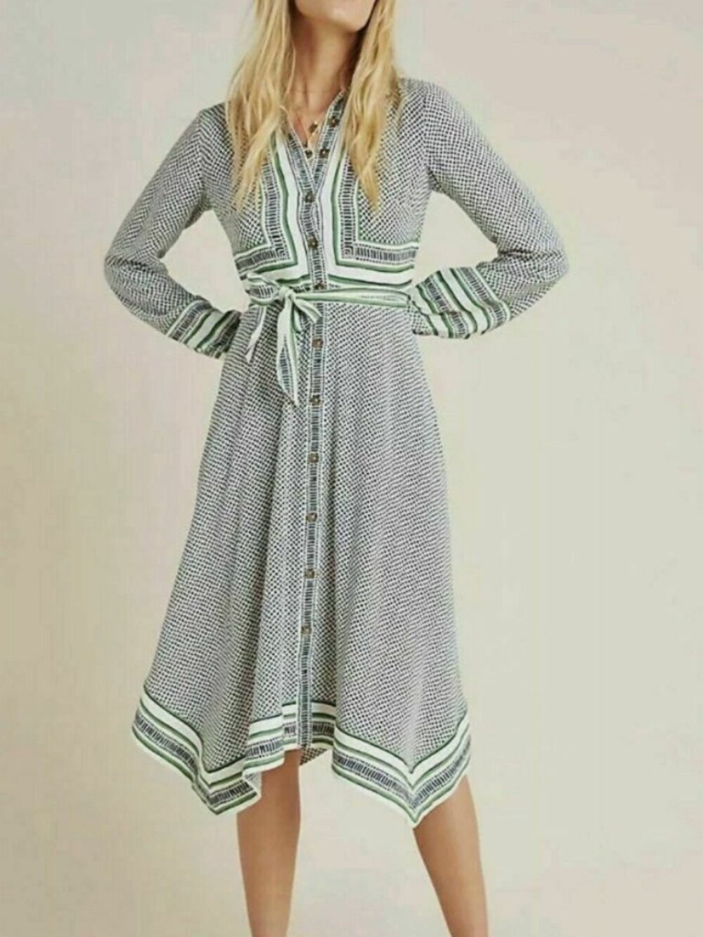 Anthropologie Maeve Constantine Midi Dress